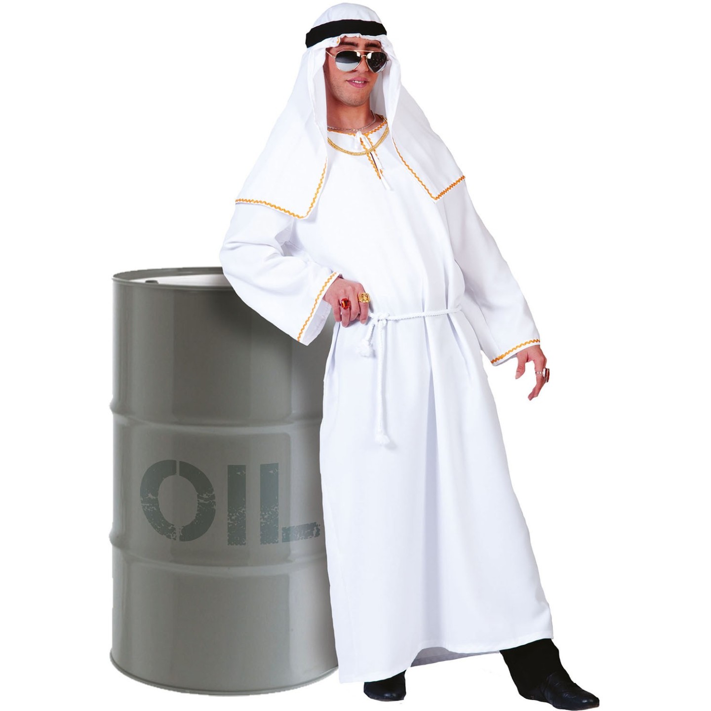oliesjeik arabier arabische koning kostuum pak 1001 nacht kleding