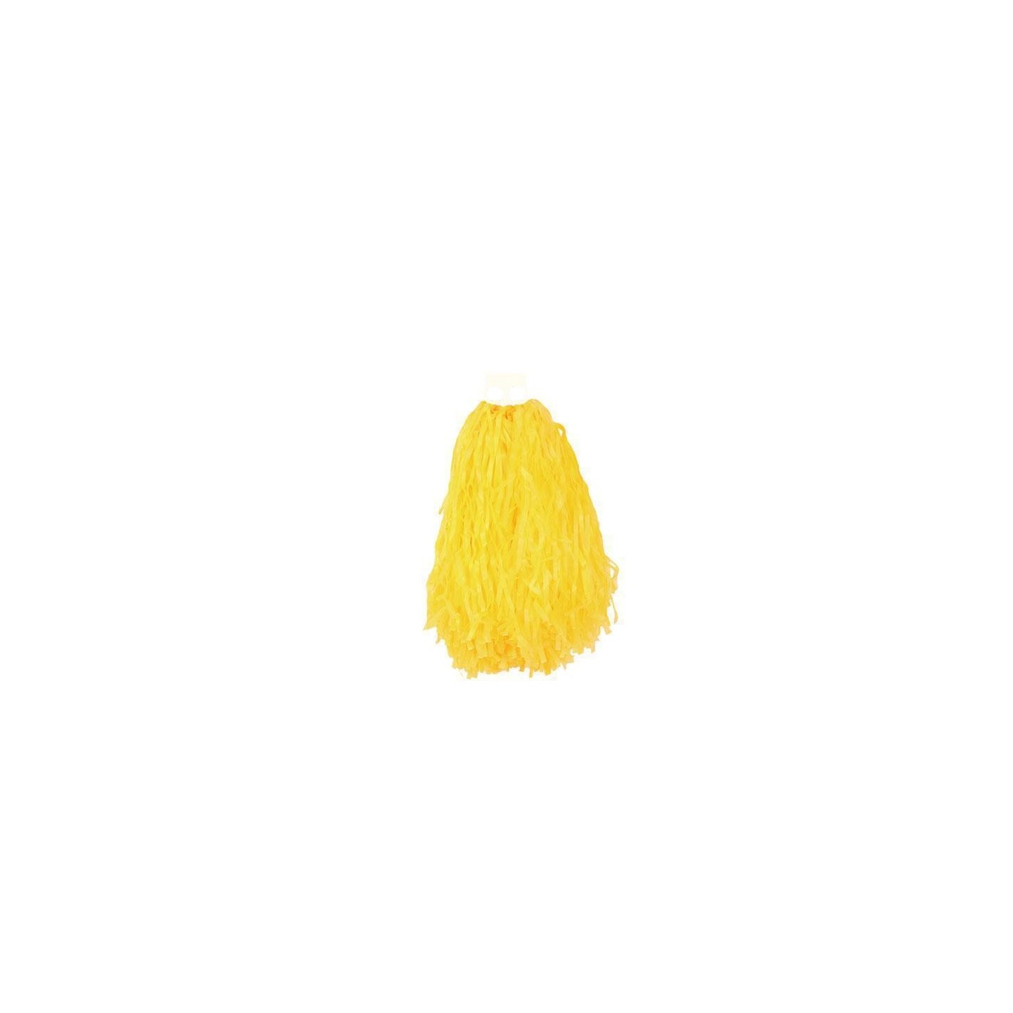 cheerleader pompon geel