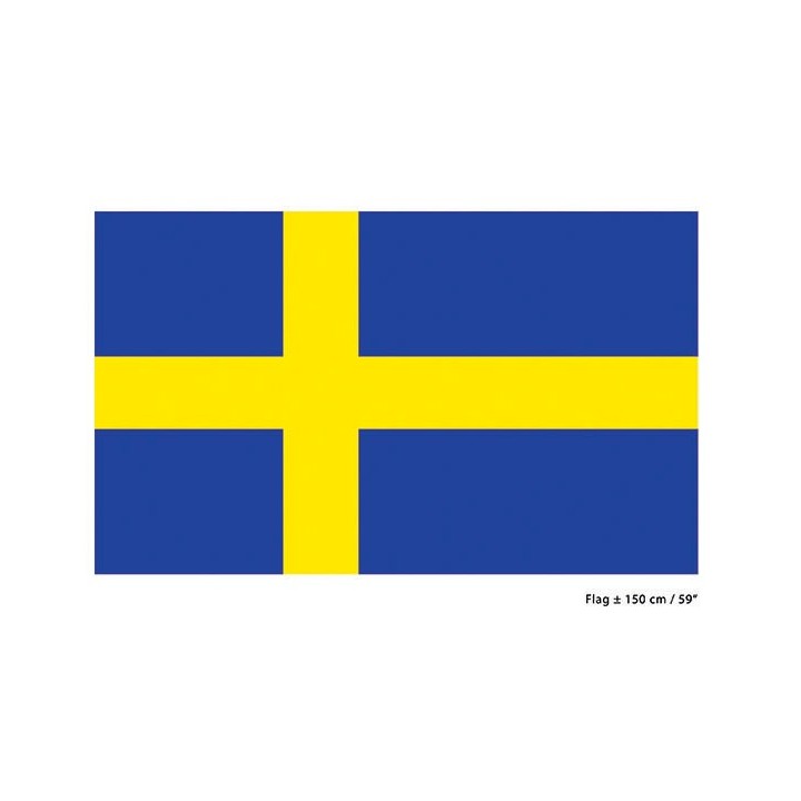 Zweedse vlag 90x150cm