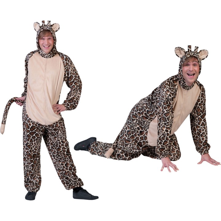 giraf kostuum dierenpak onesie girafpak volwassenen