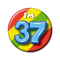 button 37 jaar verjaardag