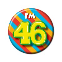 button 46 jaar verjaardag