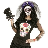 Dia De Los Muertos t-shirt kledig kostuums halloween day of the dead