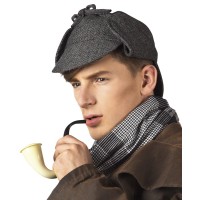 Sherlock Holmes detective pet hoed muts