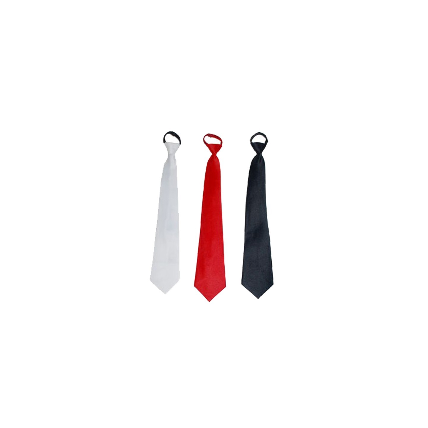 Passief Overgang ontwikkelen Goedkope zwarte - witte of rode stropdas kopen ? | Jokershop.be
