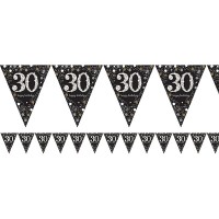 Verjaardag slinger vlaggenlijn 30 jaar