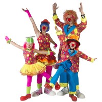 Clown kostuum Heren clownspak circus kleding carnaval
