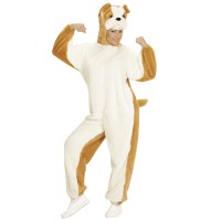 Dierenpak onesie Bulldog hond kostuum dieren carnavalspak