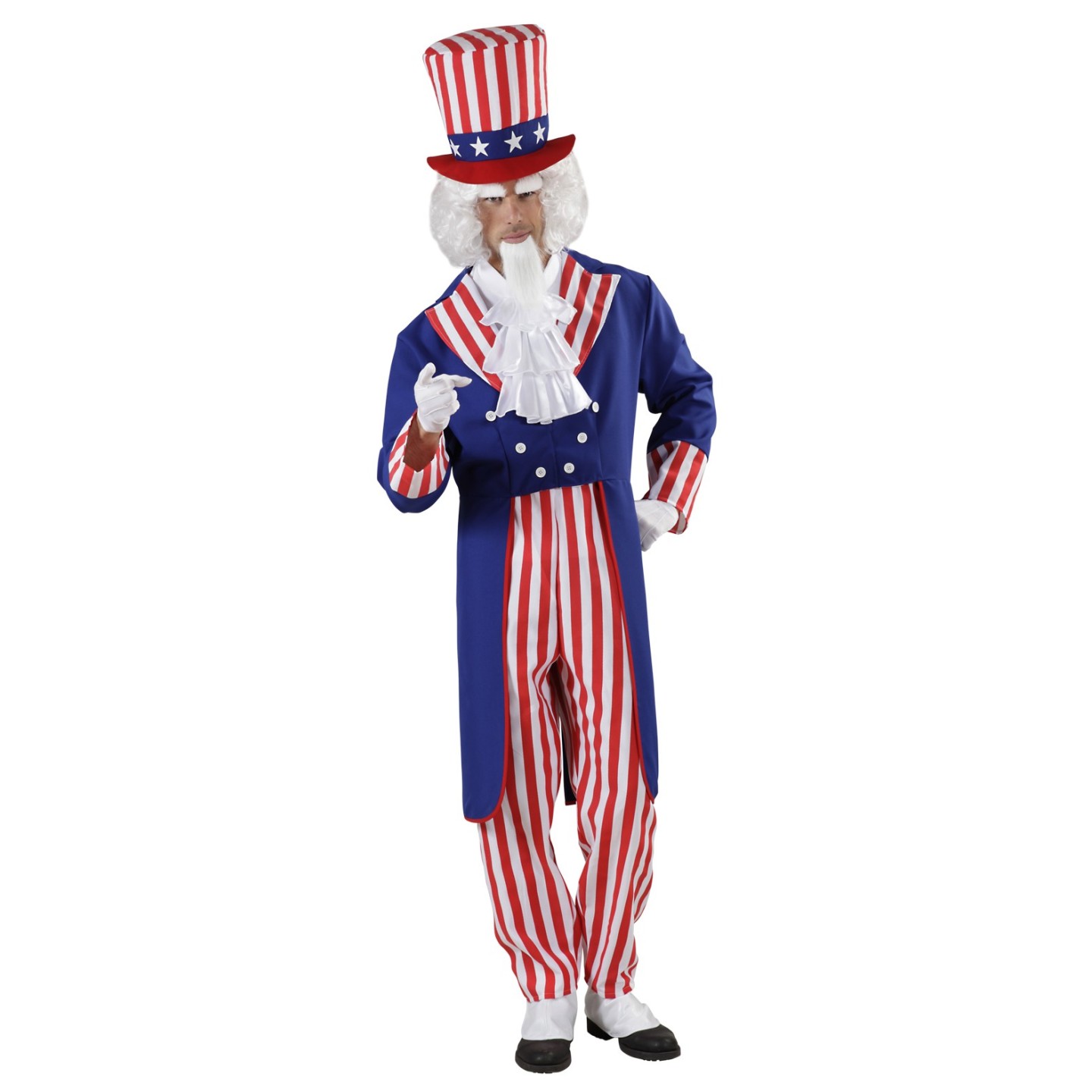 Uncle Sam kostuum Amerikaans pak heren