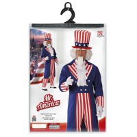 Uncle Sam kostuum Amerikaans pak heren