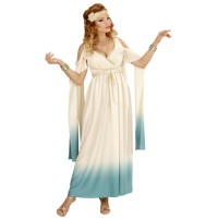 Griekse jurk koningin godin kleding vrouw