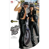 biker punk punker rock vest motorrijder