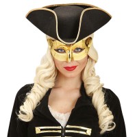 venetiaans masker gemaskerd bal goud metallic