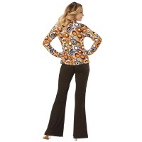 disco shirt dames jaren 70 kleding outfit