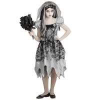 Zombie bruid kostuum Halloween pak kind