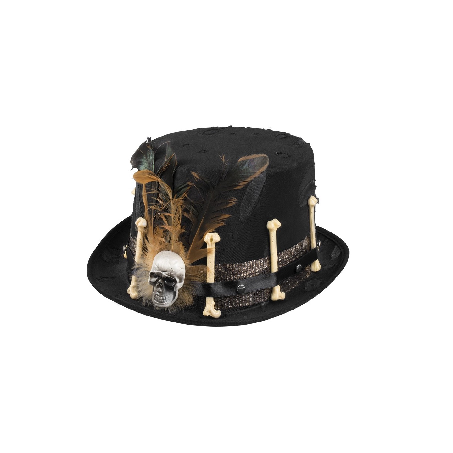 Voodoo hoed Nawu halloween feestartikelen