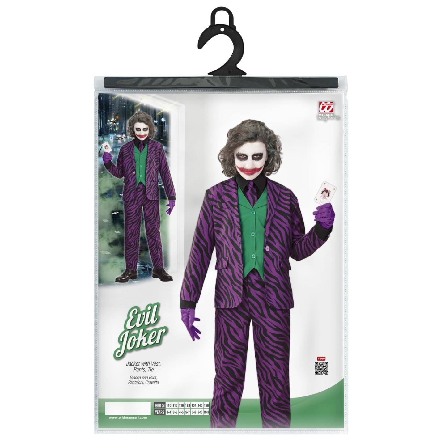 aantrekkelijk Ongemak geweld The Joker kostuum kind kopen ? | Jokershop.be - Verkleedkleding