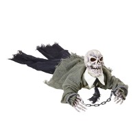 Bewegende halloween decoratie skelet versiering