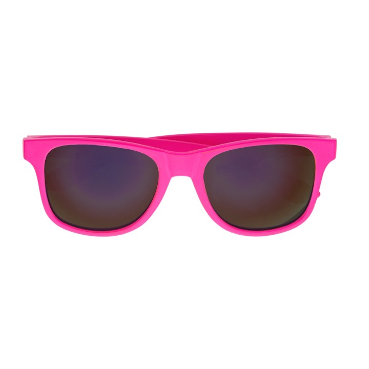 fluo roze zonnebril feestbrillen party brillen