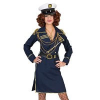 kapitein jurkje dames marine pakje carnaval