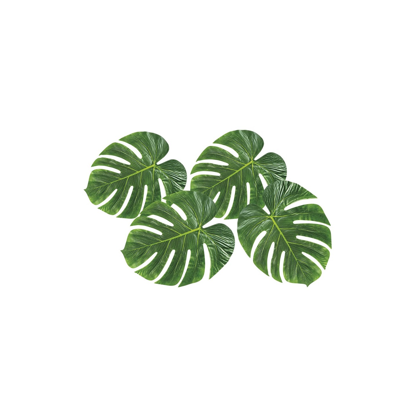 Decoratie palmbladeren tropische hawaii jungle decoratie