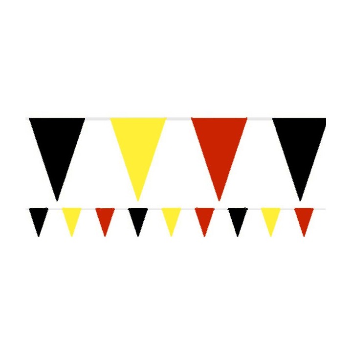 Vlaggenlijn België versiering belgische decoratie vlag