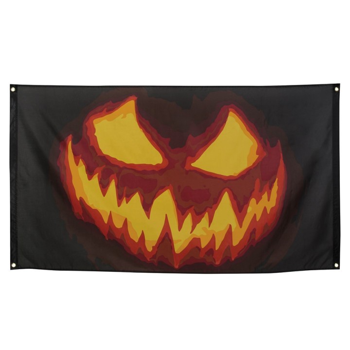 Halloween versiering pompoen vlag decoratie