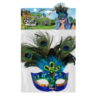 Ventiaans masker pauw oogmasker carnavalsmasker
