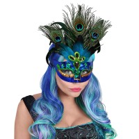 Ventiaans masker pauw oogmasker carnavalsmasker