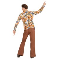 disco hemd mannen jaren 70 verkleedkleding