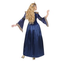 Middeleeuwse koningin kostuum dames kleding carnaval