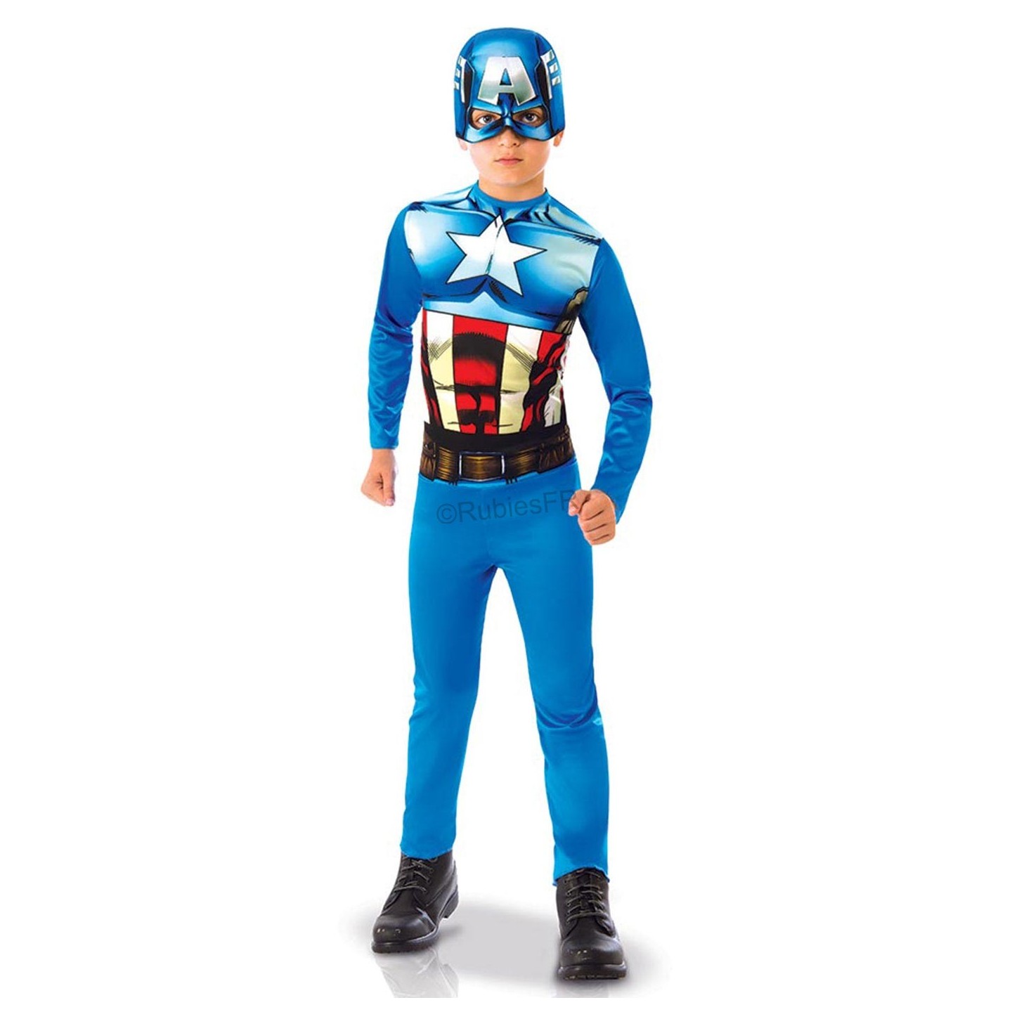 Captain America kostuum kind Justice League