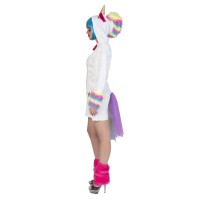 Eenhoorn unicorn jurk kostuum rainbow dames