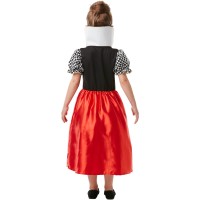 Hartenkoningin Alice in Wonderland kostuum kind