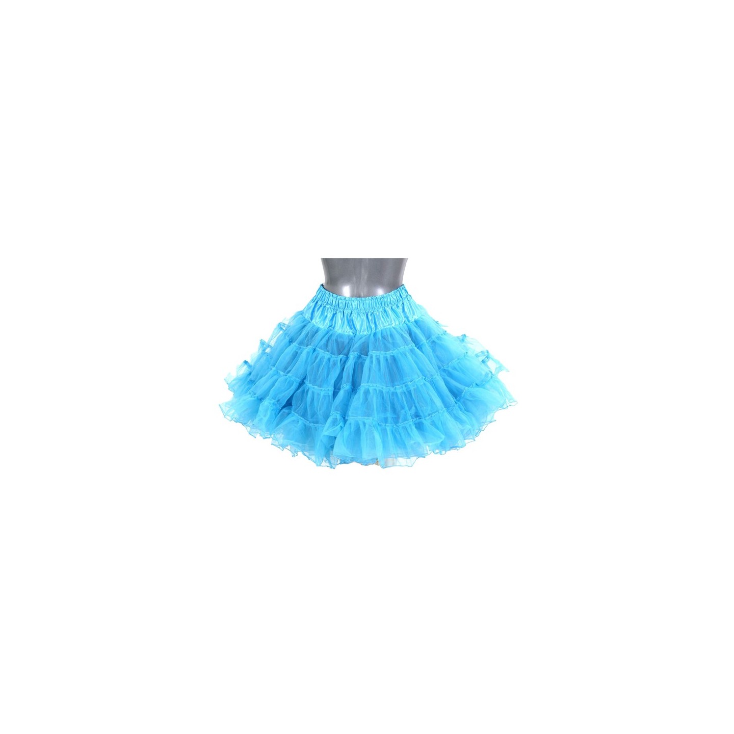turquoise petticoat rokje goedkoop carnaval