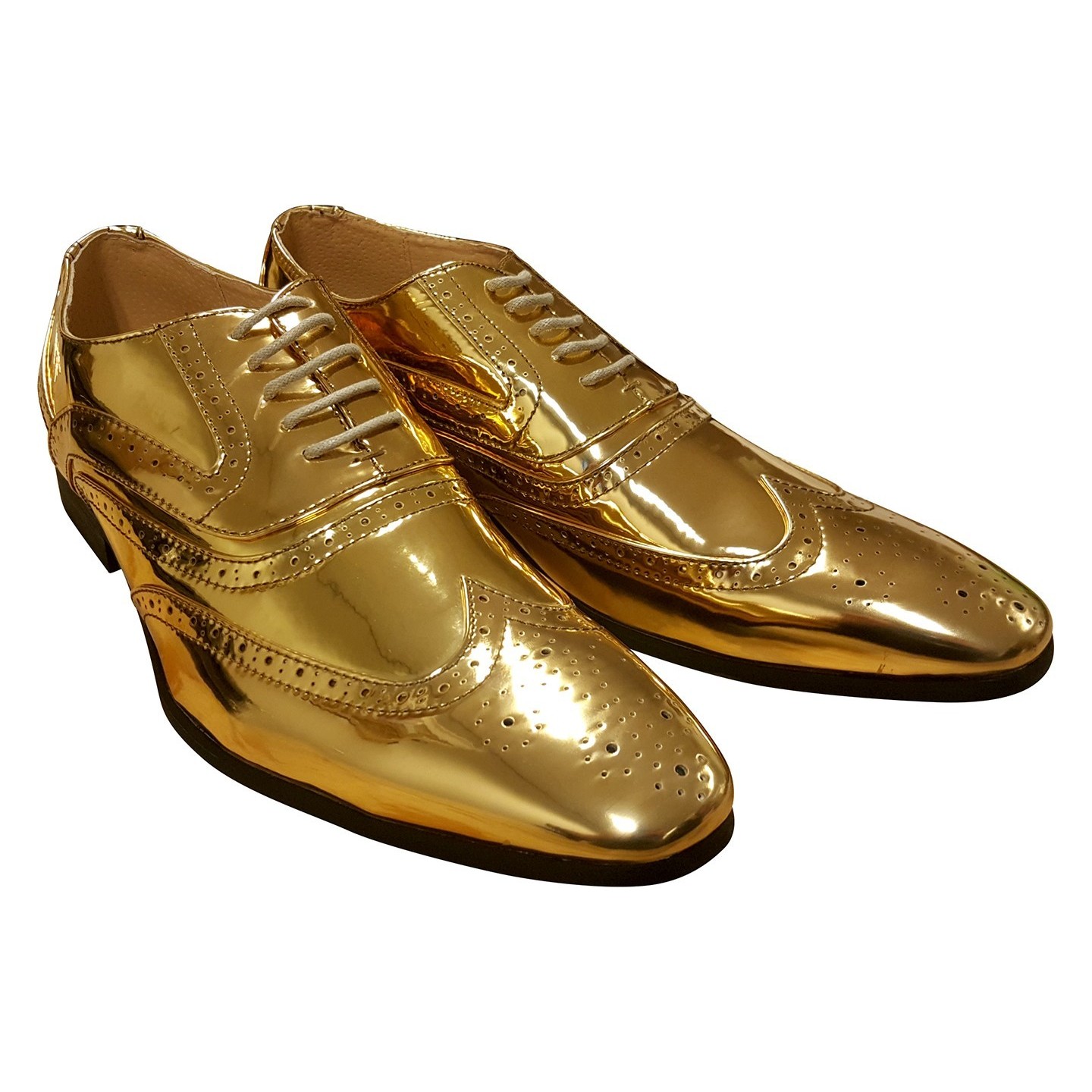Gouden schoenen voor heren Jokershop.be - Verkleedwinkel