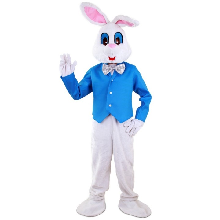 Paashaas kostuum pak konijnenpak aangekleed