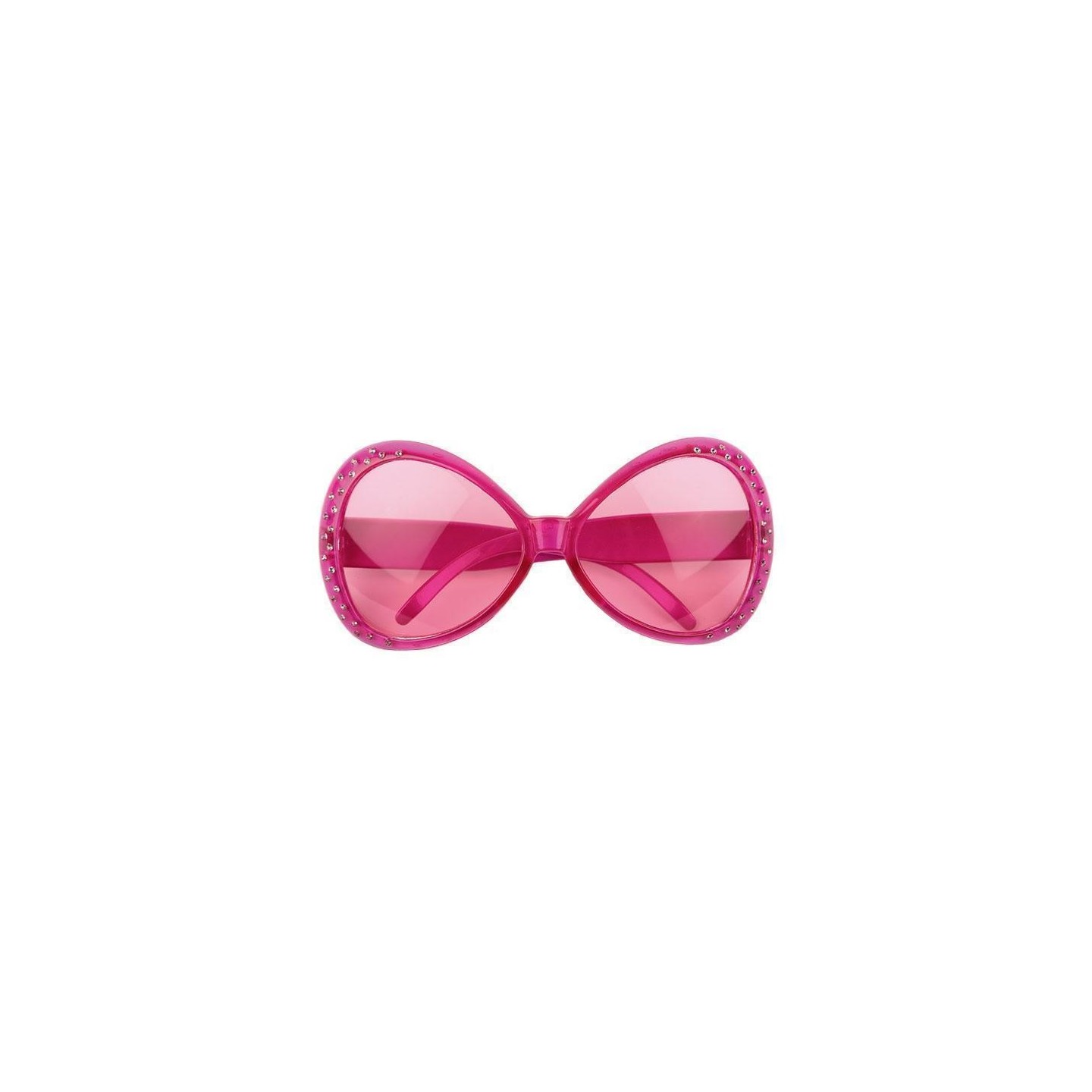 Feestbril roze bril carnaval disco partybril