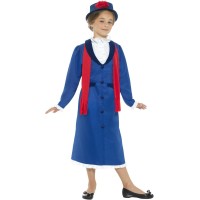 Mary Poppins kostuum kind 4-6 jaar*
