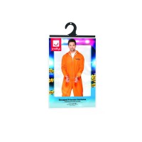 amerikaanse gevangene kostuum oranje gevangenispak outfit