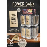 Cadeau Powerbank goud - opa & oma