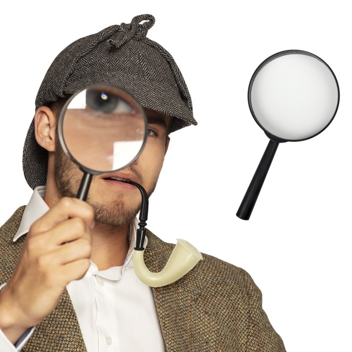 Detective vergrootglas loep Sherlock Holmes