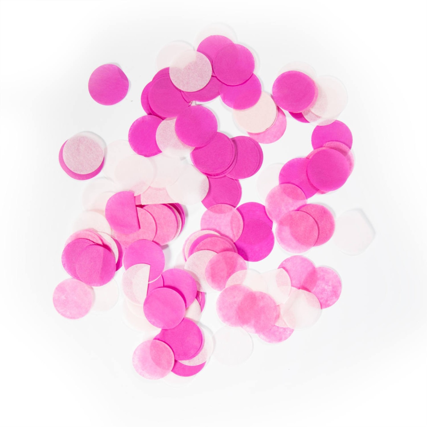 Confetti roze groot formaat