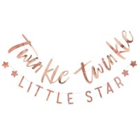 letterslinger twinkle twinkle little star rosegoud