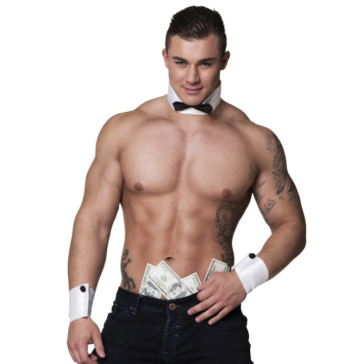 Stripper striptease set accessoires mannen 