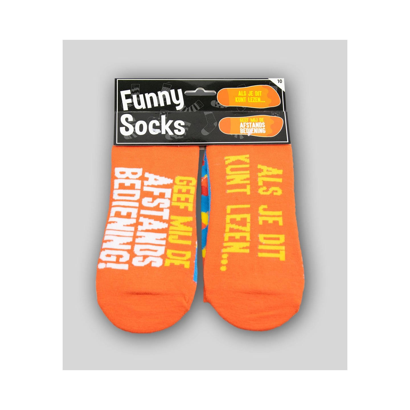grappige sokken cadeau met tekst 
