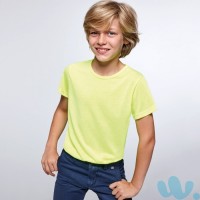 Fluo T-shirt kind neon geel
