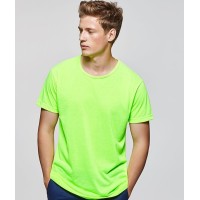 Fluo T-shirt volwassenen neon groen