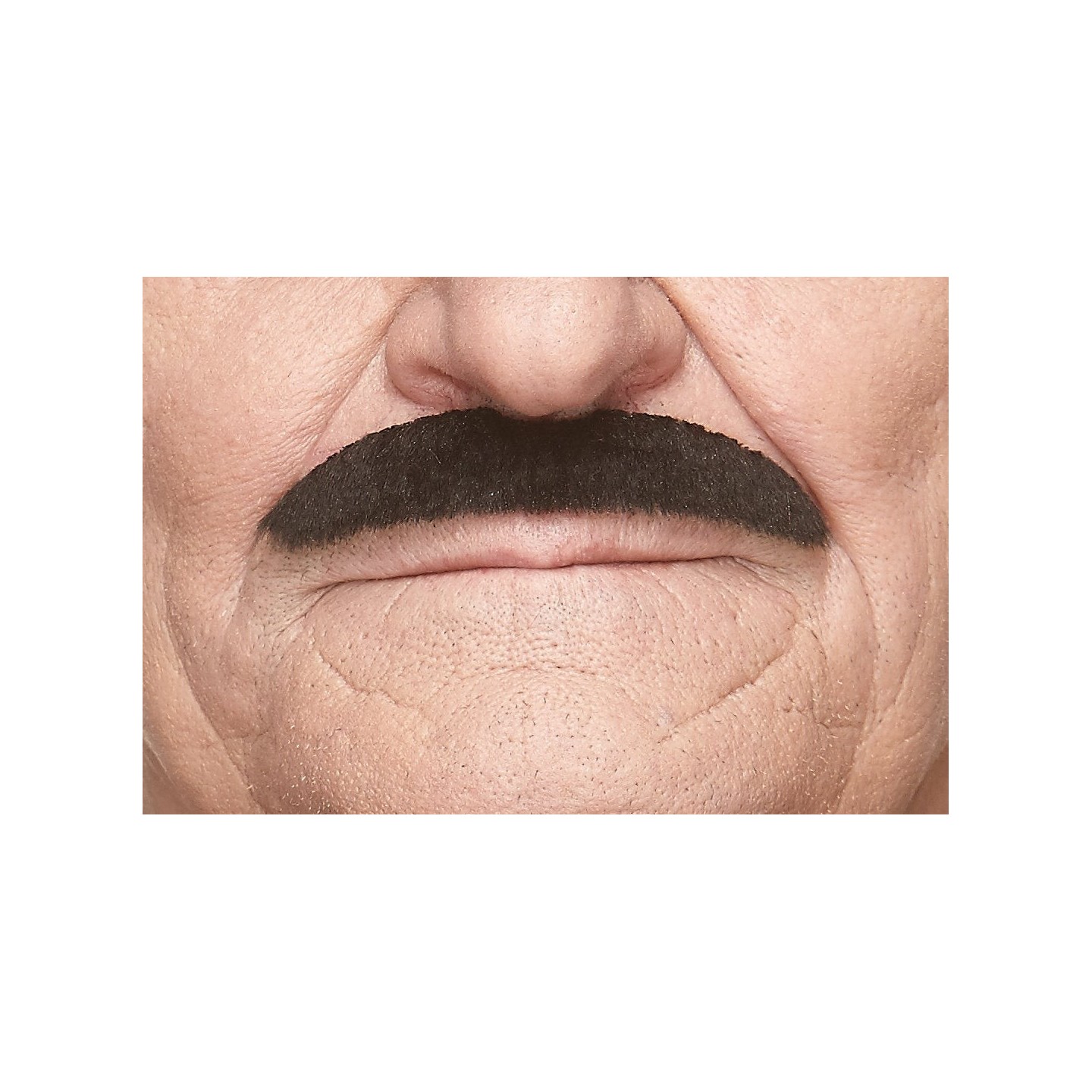 zwarte plaksnor nepsnor valse snor mustaches