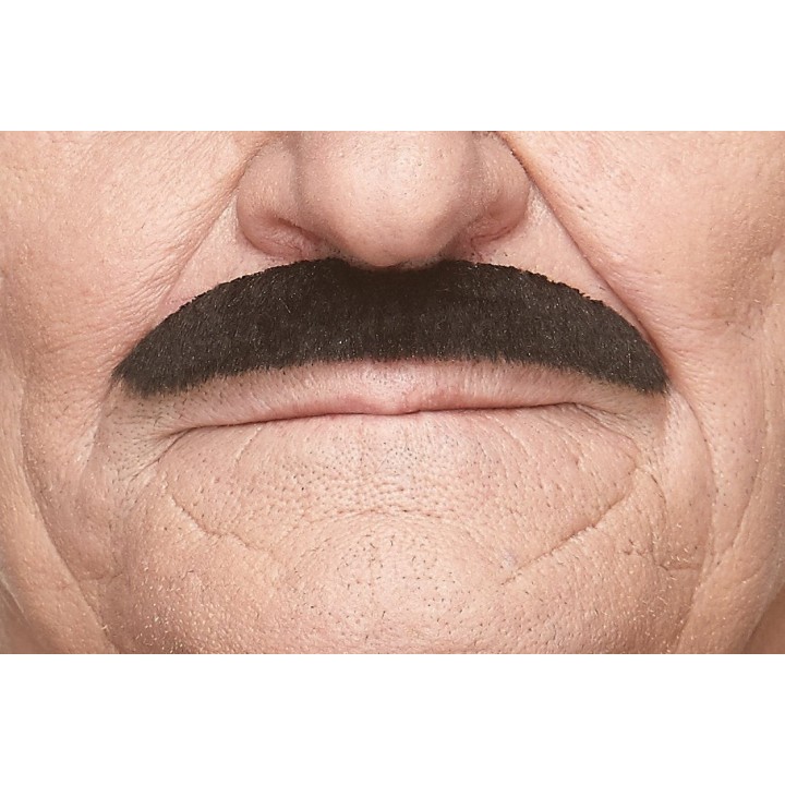 zwarte plaksnor nepsnor valse snor mustaches